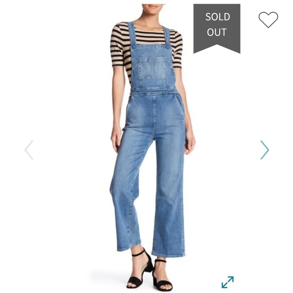 FRAME DENIM ( Le Button Denim Overall)